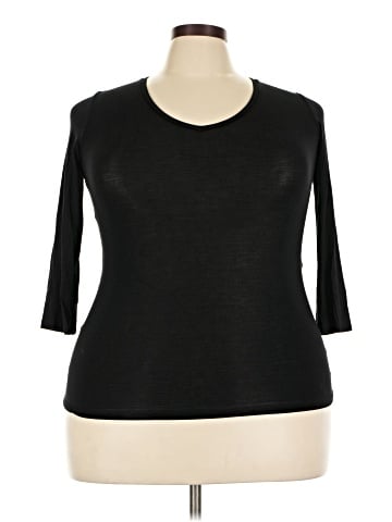 NM Luxury Essentials 3/4 Sleeve T-Shirt (view 1)