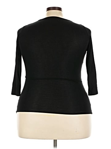 NM Luxury Essentials 3/4 Sleeve T-Shirt (view 2)