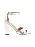 Sam Edelman Metallic Silver Sandals Size 7 1/2 - photo 1