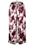 Jason Wu Tie-dye Burgundy Casual Pants Size XL - photo 1
