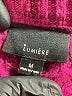 Lumiere Solid Burgundy Pullover Sweater Size M - photo 7