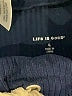 Life Is Good Solid Blue Athletic Shorts Size 4 - photo 3