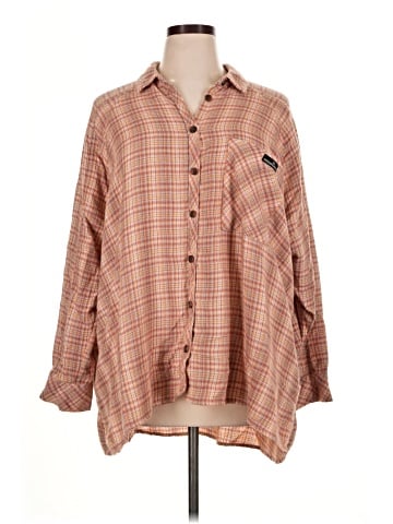 BDG Long Sleeve Button-Down Shirt (view 1)