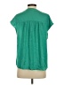Maison d' Amelie 100% Polyester Green Short Sleeve Blouse Size S - photo 2