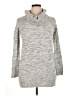 AB Studio 100% Acrylic Silver Turtleneck Sweater Size XL - photo 1