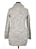 AB Studio 100% Acrylic Silver Turtleneck Sweater Size XL - photo 2