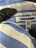 Maurices 100% Cotton Stripes Blue Long Sleeve Button-Down Shirt Size XS - photo 7