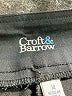 Croft & Barrow Solid Black Active Pants Size 14R - photo 4