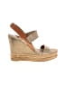 Tory Burch Tan Wedges Size 7 1/2 - photo 1