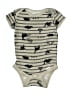 Gerber 100% Cotton Print Gray Short Sleeve Onesie Size 3-6 mo - photo 1