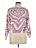 H&M Hearts Purple Pullover Sweater Size 12 - photo 1