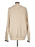 Aerie Tweed Tan Pullover Sweater Size L - photo 2
