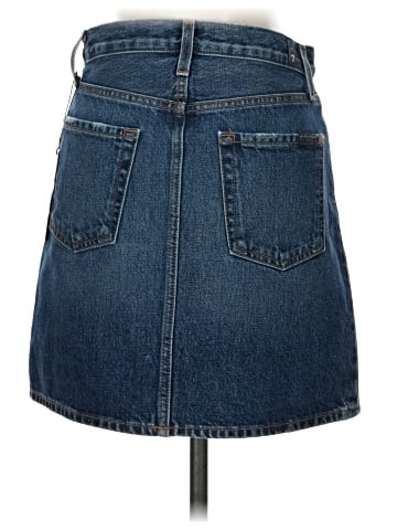 7 For All Mankind Denim Skirt (view 2)
