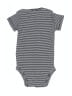 Carter's 100% Cotton Stripes Black Short Sleeve Onesie 0-3 MO / 3 MO - photo 2