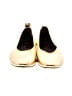 27 EDIT Metallic Gold Flats Size 7 1/2 - photo 2