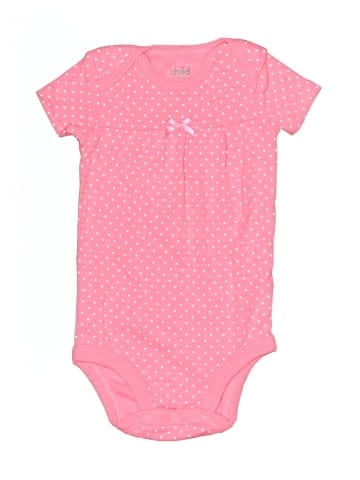 Child of Mine by Carter's Short Sleeve Onesie (view 1)
