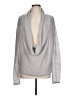 Maurices Silver Long Sleeve Top Size L - photo 1