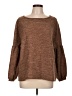 Pixi + Ivy Brown Pullover Sweater Size L - photo 1