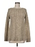 St. John's Bay 100% Acrylic Tweed Tan Pullover Sweater Size M - photo 1