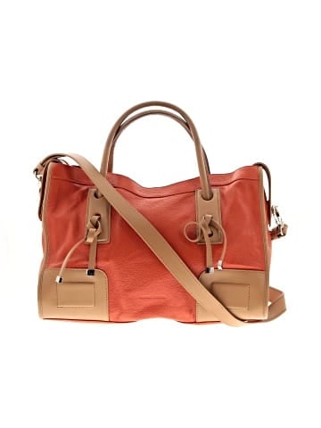 Charles Jourdan Leather Satchel (view 1)