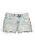 Gap 100% Cotton Blue Denim Shorts Size 31 waist - photo 1
