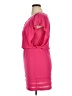 L8ter 100% Polyester Solid Pink Casual Dress Size XL - photo 5