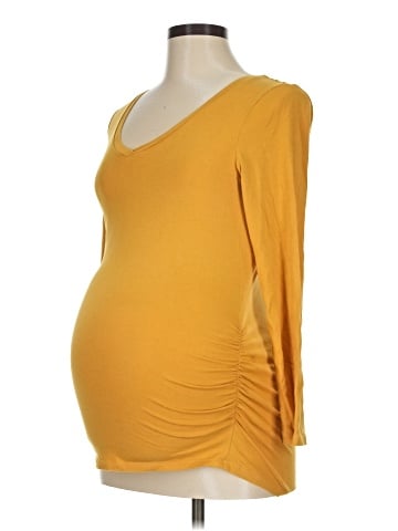 Old Navy - Maternity 3/4 Sleeve T-Shirt (view 1)