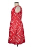 En Focus Studio Argyle Red Casual Dress Size 6 - photo 5