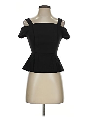 BCBGMAXAZRIA Short Sleeve Top (view 1)