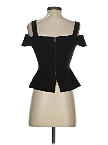 BCBGMAXAZRIA Short Sleeve Top (view 2)