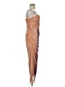 Assorted Brands 100% Polyester Brown Cocktail Dress Size XS - photo 4