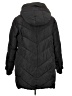 Steve Madden 100% Polyester Black Coat Size 3X - photo 2
