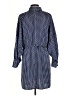 H&M 100% Polyester Blue Casual Dress Size L - photo 2