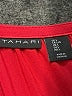 Tahari Red Short Sleeve Blouse Size L - photo 7