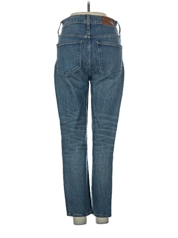 Madewell Classic Straight Jeans in Coldbrook Wash (view 2)