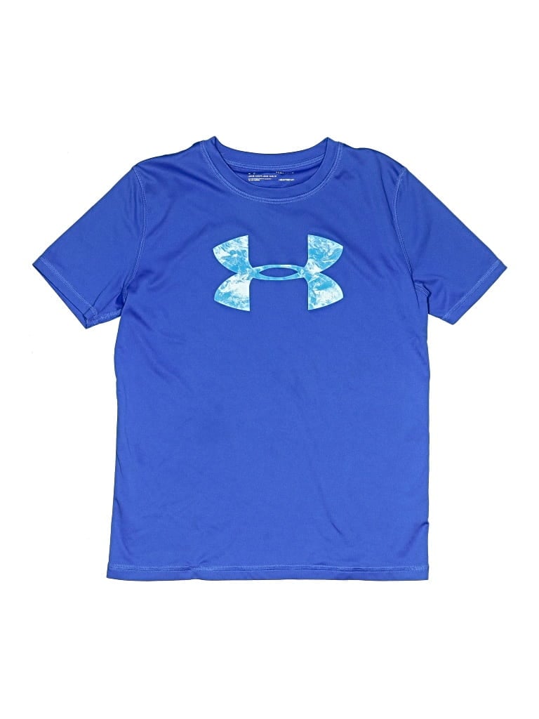 Pre-owned Under Armour Kids' Active T-shirt In Blue