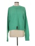 Double Zero Solid Green Turtleneck Sweater Size M - photo 1