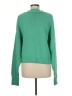 Double Zero Solid Green Turtleneck Sweater Size M - photo 2