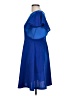OTEN 100% Polyester Solid Blue Casual Dress Size L - photo 5