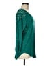 Grace Elements Teal 3/4 Sleeve Blouse Size M - photo 4