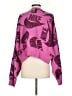 Nike Graphic Pink Pullover Sweater Size S - photo 2