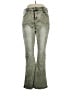 Fashion Nova Metallic Green Jeans Size 1X - photo 1