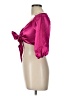 Shein Pink 3/4 Sleeve Blouse Size L - photo 5