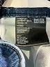 Uniqlo Solid Blue Jeans Size 30 waist - photo 7
