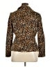 Larry Levine Animal Print Gold Blazer Size 14 - photo 2