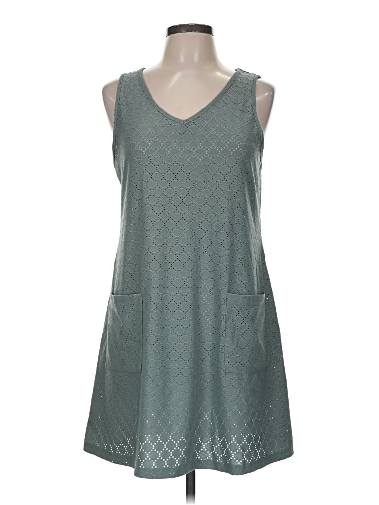Pre-owned Merokeety Casual Dress In Teal