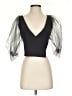 Zara Black Short Sleeve Top Size S - photo 1