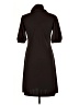 Chadwicks 100% Polyester Solid Brown Casual Dress Size 10 (petite) - photo 2