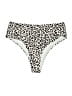 Shein Animal Print Ivory Swimsuit Bottoms Size L - photo 1