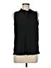 Bobbles & Lace 100% Polyester Black Sleeveless Blouse Size M - photo 1